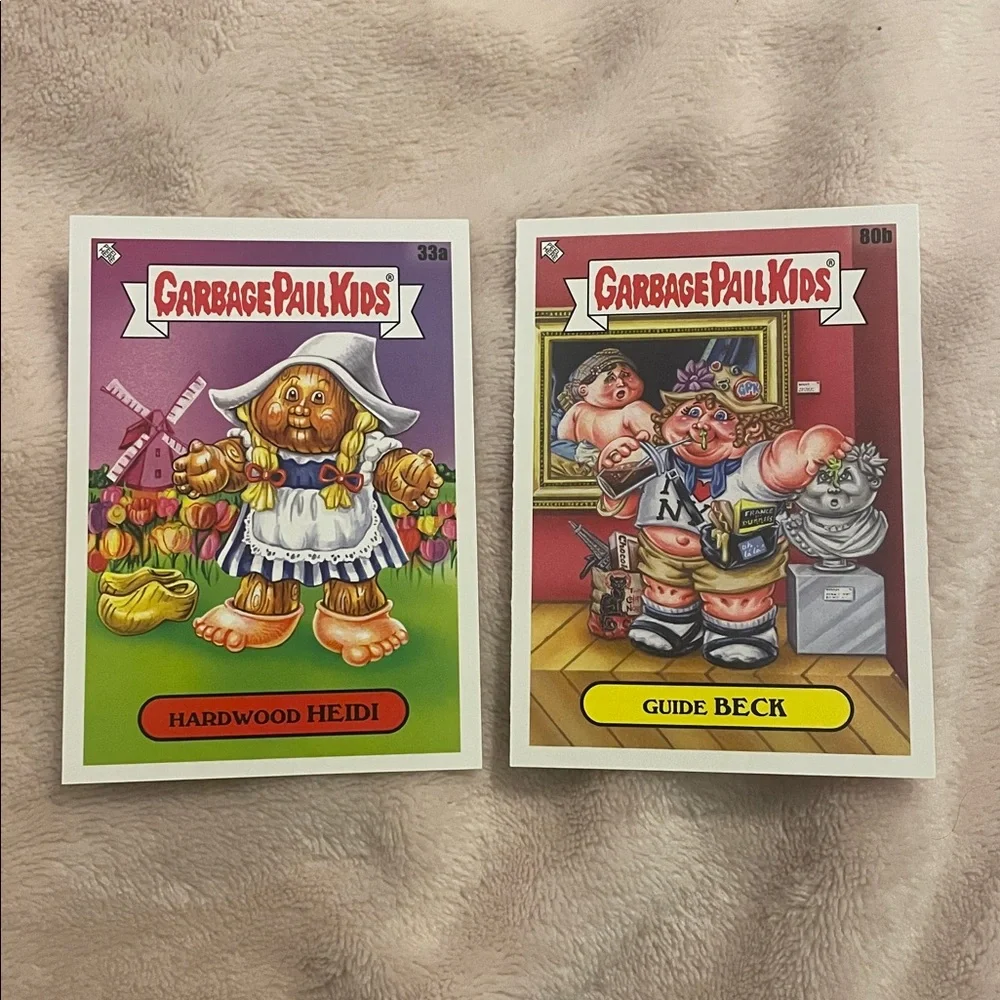 Garbage Pail Kids Trading Cards Collection